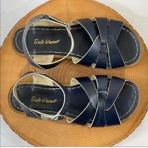 Salt Water navy sandal